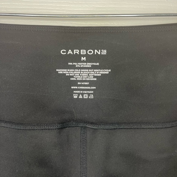 Carbon38 Liquid Black Leggings - Picture 4 of 4